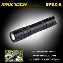 Maxtoch SP6X-5 CREE XML T6 aluminium Mini petite torche